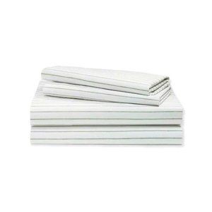Lauren Ralph Lauren Spencer Sateen Stripe 4 Piece Sheet Set + Standard Cases